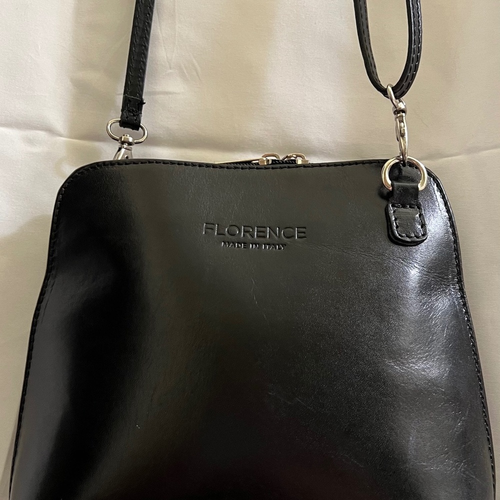 Black Crossbody Made in Italy Bag - Picture 16 of 16